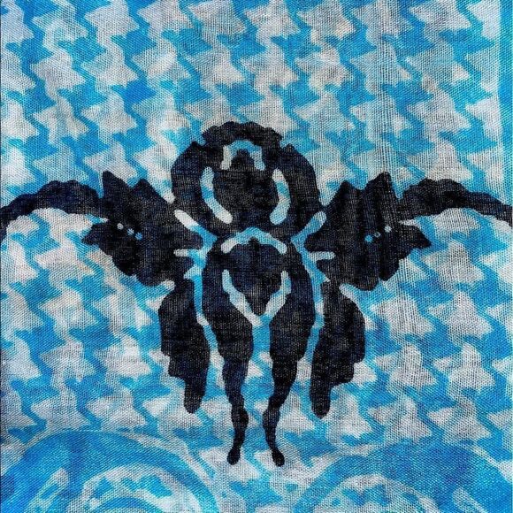 Houndstooth Print Pashmina - Picture 2 of 8